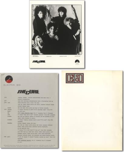 The Cure Head On The Door media press pack US CURPPHE463559