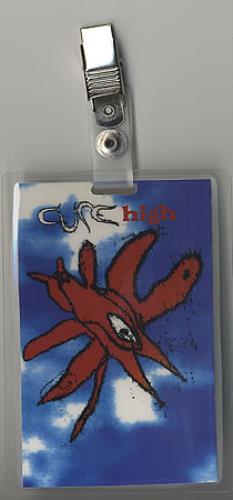 The Cure High tour pass Canadian CURTPHI388580