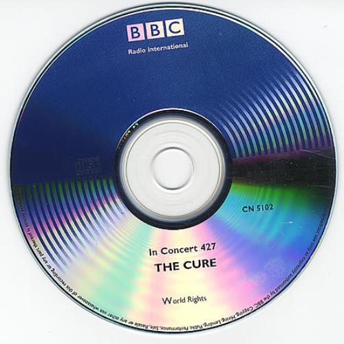 The Cure In Concert 427 CD-R acetate UK CURCRIN368228