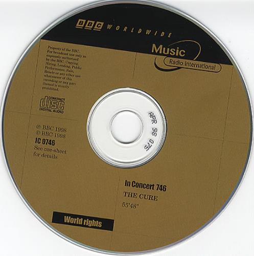 The Cure In Concert 746 CD album (CDLP) UK CURCDIN366512