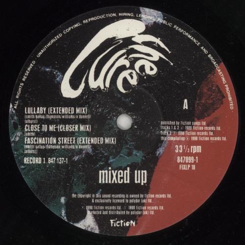 The Cure Mixed Up - Sticker  Sleeve - EX 2-LP vinyl record set (Double LP Album) UK CUR2LMI422995