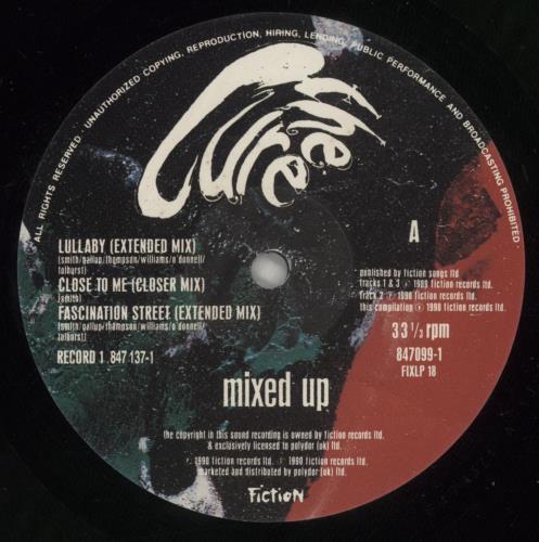 The Cure Mixed Up 2-LP vinyl record set (Double LP Album) Dutch CUR2LMI655557