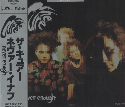 The Cure Never Enough 3" CD single (CD3) Japanese CURC3NE107454