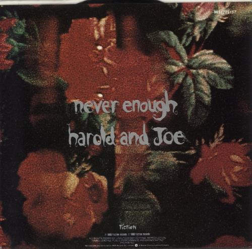 The Cure Never Enough 7" vinyl single (7 inch record / 45) Australian CUR07NE424528