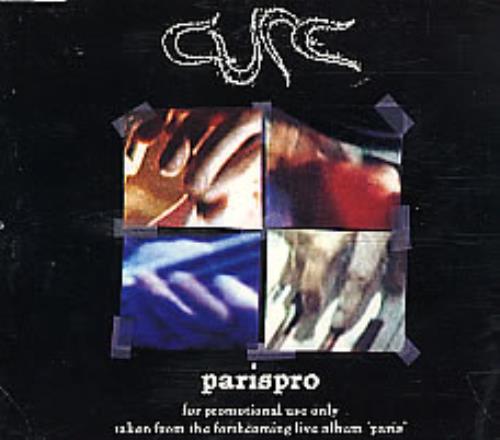 The Cure Parispro Sampler CD single (CD5 / 5") UK CURC5PA22970