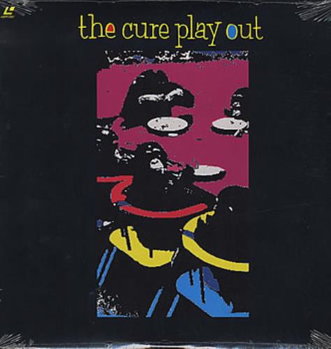 The Cure Play Out laserdisc / lazerdisc US CURLZPL119785