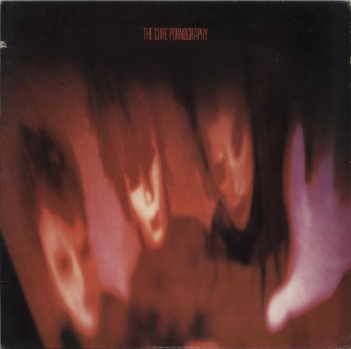The Cure Pornography -EX vinyl LP album (LP record) US CURLPPO869519