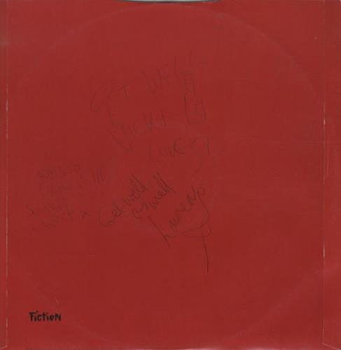 The Cure Pornography Sampler - Autographed 12" vinyl single (12 inch record / Maxi-single) UK CUR12PO438219