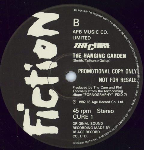 The Cure Pornography Sampler 12" vinyl single (12 inch record / Maxi-single) UK CUR12PO23751
