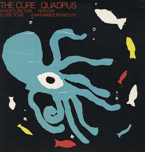 The Cure Quadpus 12" vinyl single (12 inch record / Maxi-single) US CUR12QU86934