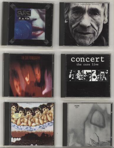 The Cure Quantity of 12 CD Albums CD album (CDLP) UK CURCDQU697014