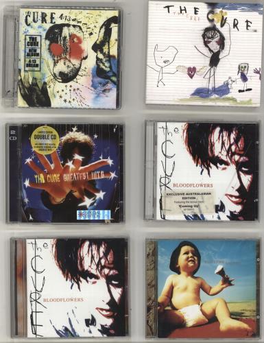 The Cure Quantity of 12 CD Albums CD album (CDLP) UK CURCDQU697014
