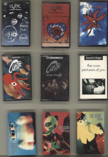 The Cure Quantity Of Nine Cassette Singles cassette single UK CURCSQU697017