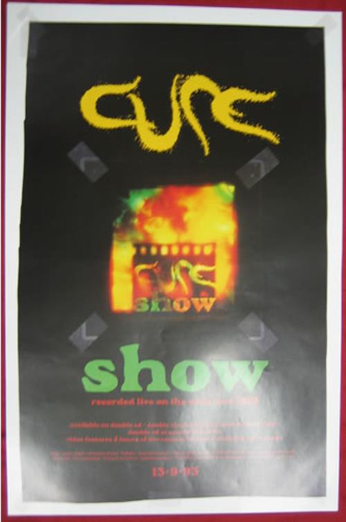 The Cure Show poster UK CURPOSH141568
