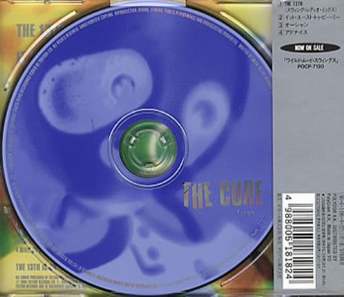 The Cure The 13th CD single (CD5 / 5") Japanese CURC5TH63486