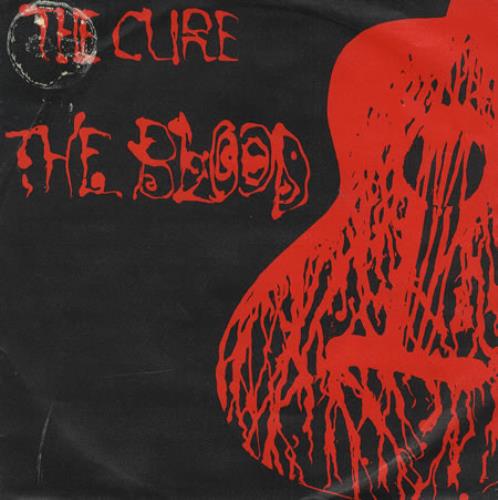 The Cure The Blood 7" vinyl single (7 inch record / 45) Spanish CUR07TH290881