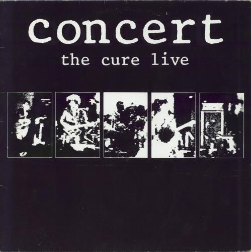 The Cure The Cure Live vinyl LP album (LP record) German CURLPTH800217