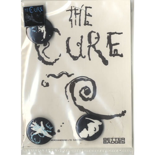 The Cure The Cure badge UK CURBGTH520817