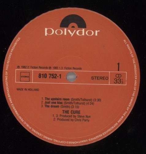 The Cure The Walk vinyl LP album (LP record) Dutch CURLPTH34437