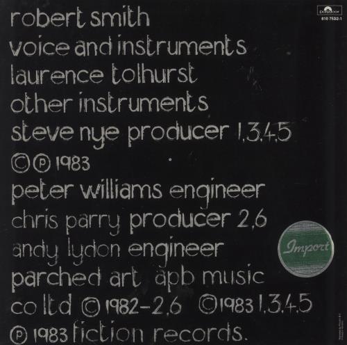 The Cure The Walk vinyl LP album (LP record) Dutch CURLPTH34437