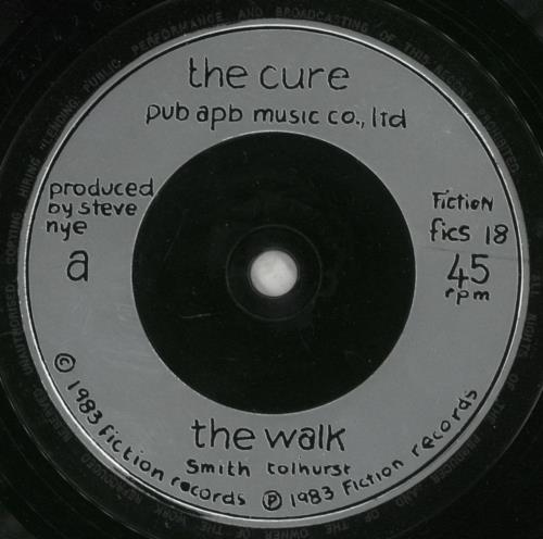 The Cure The Walk 7" vinyl single (7 inch record / 45) UK CUR07TH48958
