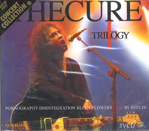 The Cure Trilogy Video CD Philippino CURVDTR356039