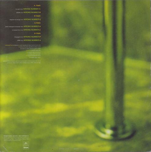 The Cure Wrong Number - Double Pack 12" vinyl single (12 inch record / Maxi-single) UK CUR12WR103474