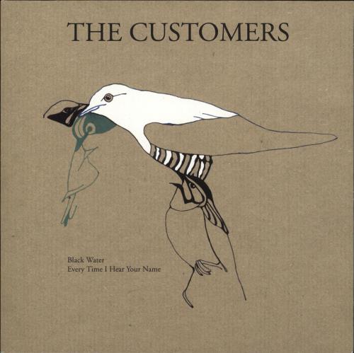 The Customers Black Water 7" vinyl single (7 inch record / 45) UK TA807BL435267