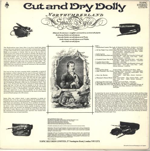 The Cut And Dry Band Cut And Dry Dolly vinyl LP album (LP record) UK YW9LPCU694860