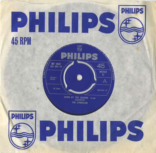 The Cymbeline Down By The Seaside 7" vinyl single (7 inch record / 45) UK CY-07DO469663