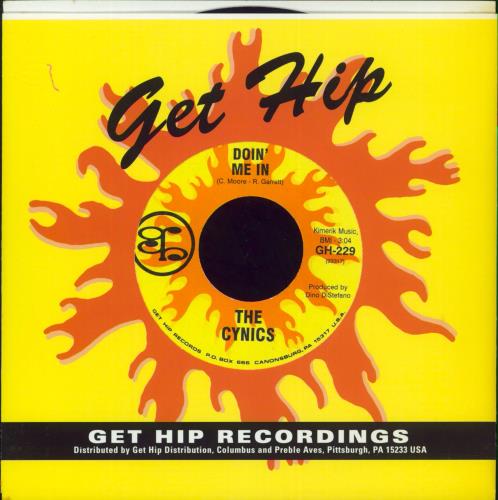 The Cynics Doin' Me In 7" vinyl single (7 inch record / 45) US CYN07DO870532