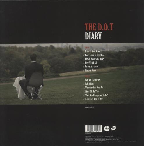 The D.O.T. Diary vinyl LP album (LP record) UK XUVLPDI886027