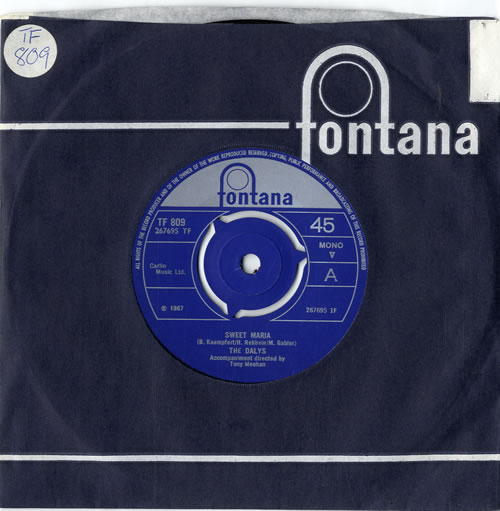 The Dalys Sweet Mama 7" vinyl single (7 inch record / 45) UK U9S07SW605817