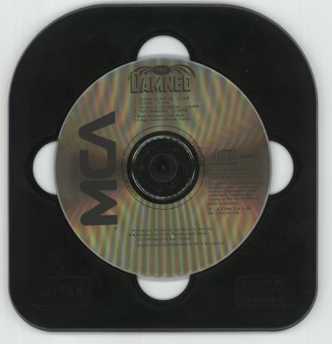 The Damned Alone Again Or - Go-pak CD single (CD5 / 5") UK DAMC5AL07371