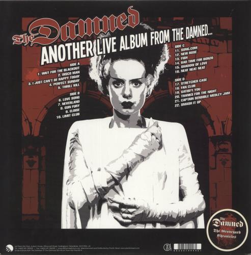 The Damned Another Live Album From The Damned - Red Vinyl 2-LP vinyl record set (Double LP Album) UK DAM2LAN873884