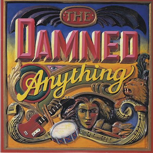 The Damned Anything vinyl LP album (LP record) Japanese DAMLPAN262211