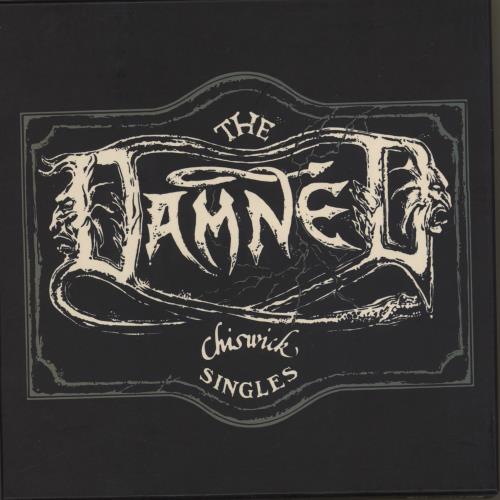 The Damned Chiswick Singles 7" single box set UK DAM7XCH767610
