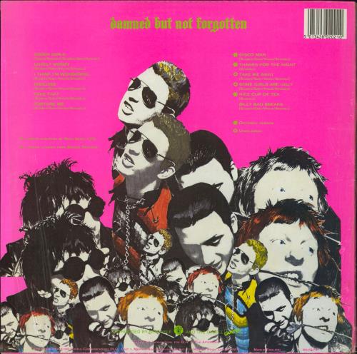 The Damned Damned But Not Forgotten - Opened shrink vinyl LP album (LP record) UK DAMLPDA795578