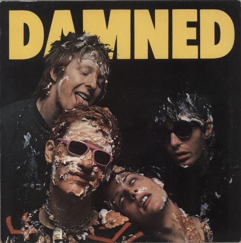 The Damned Damned Damned Damned - Hot Rods Sleeve - EX vinyl LP album (LP record) UK DAMLPDA882238