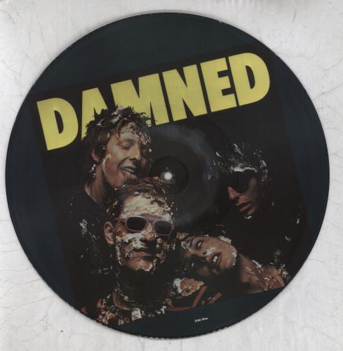 The Damned Damned Damned Damned picture disc LP (vinyl picture disc album) UK DAMPDDA767956