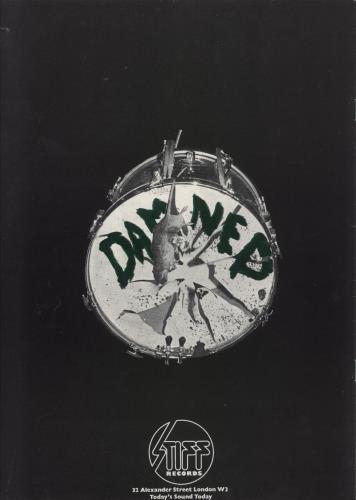 The Damned Disciples Song Book book UK DAMBKDI129791