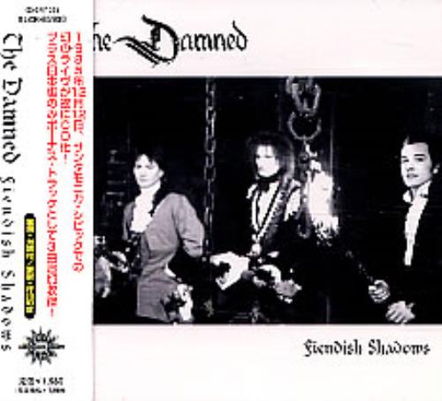 The Damned Fiendish Shadows CD album (CDLP) Japanese DAMCDFI122987