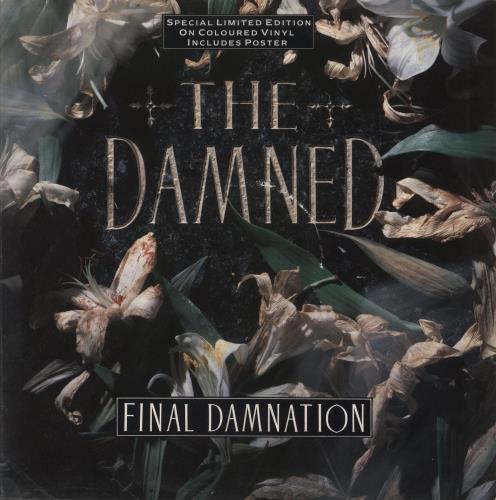 The Damned Final Damnation - Green vinyl - Complete vinyl LP album (LP record) UK DAMLPFI860155
