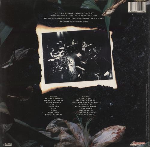 The Damned Final Damnation - Green vinyl - Complete vinyl LP album (LP record) UK DAMLPFI860155