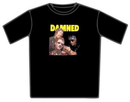 The Damned First Album T-Shirt - Large t-shirt UK DAMTSFI370959