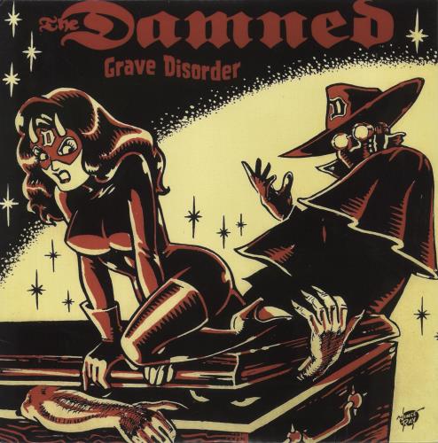 The Damned Grave Disorder vinyl LP album (LP record) US DAMLPGR866445