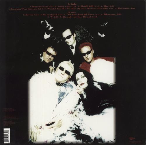 The Damned Grave Disorder vinyl LP album (LP record) US DAMLPGR866445