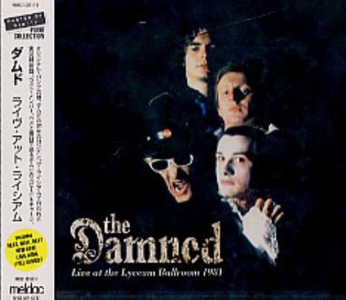 The Damned Live At The Lyceum Ballroom 1981 CD album (CDLP) Japanese DAMCDLI229406