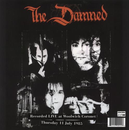 The Damned Live At Woolwich Coronet vinyl LP album (LP record) US DAMLPLI849535