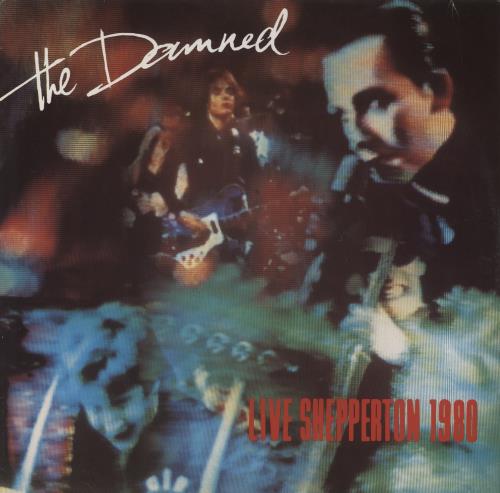 The Damned Live Shepperton 1980 - EX vinyl LP album (LP record) UK DAMLPLI571900